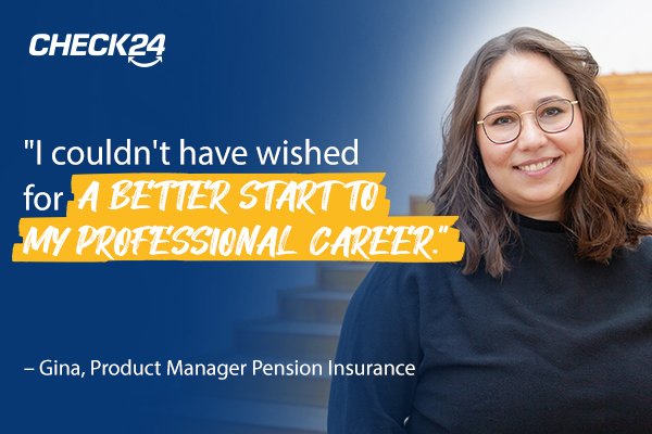 Gina, Product Manager Pension Insurance