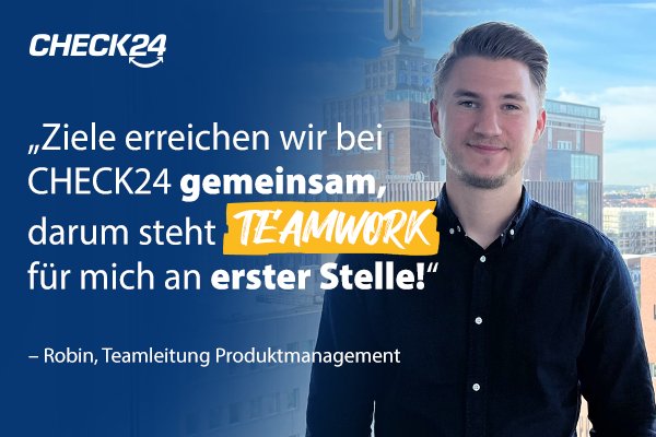 Robin, Teamleitung Produktmanagement