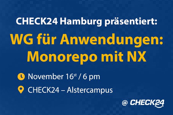 WG für Anwendungen: Monorepo mit NX
