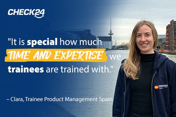 Clara, Trainee Product Management Spain