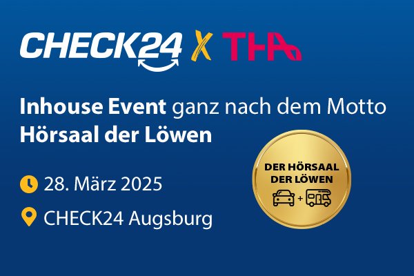 Inhouse Event THA Hörsaal der Löwen - Gründung leicht gemacht