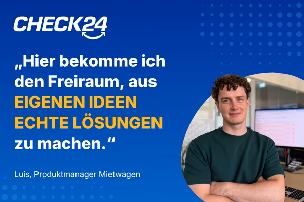 Luis, Produktmanager Mietwagen