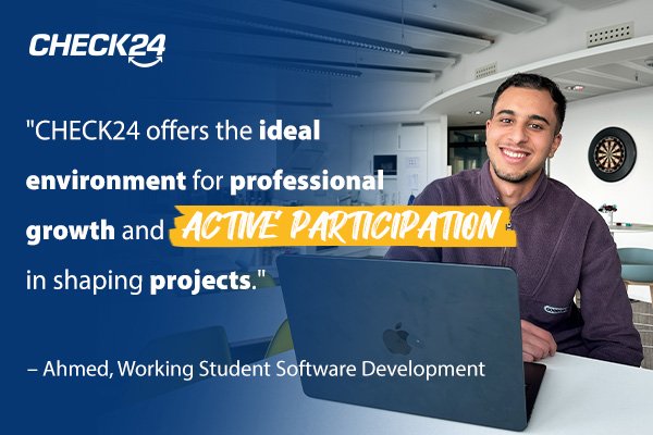 Ahmed, Working Student Software Development