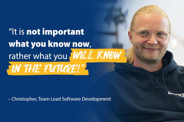 Christopher, Team Leader Software Development