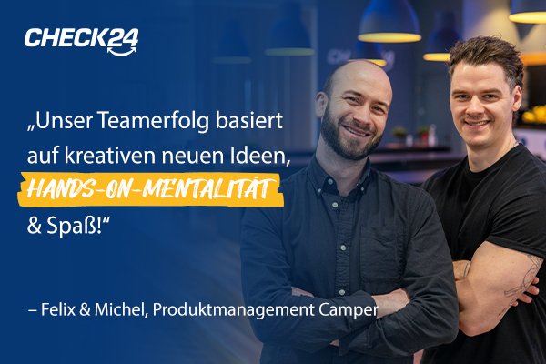 Felix & Michel, Produktmanagement Camper