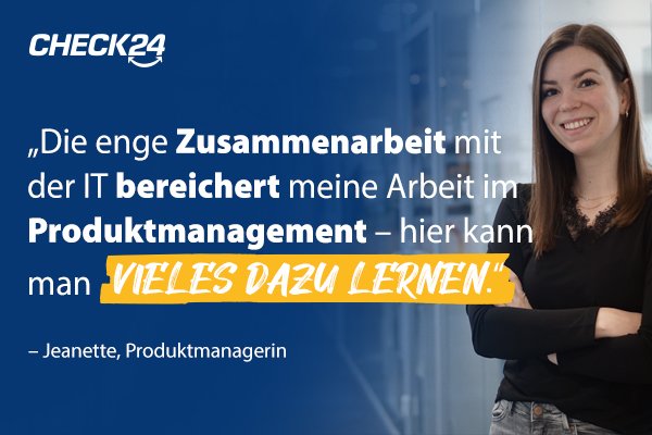 Jeanette, Produktmanagerin