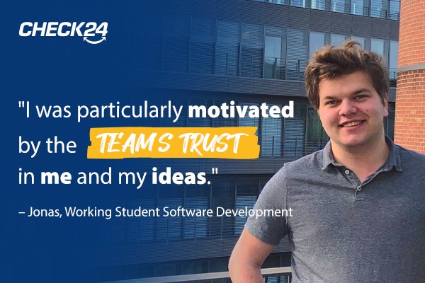 Jonas, Working Student Software Development