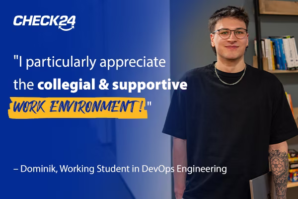 Dominik, Working Student in DevOps Engineering
