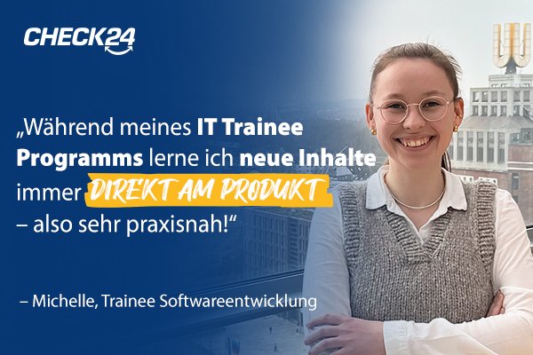 Michelle, Trainee Softwareentwicklung