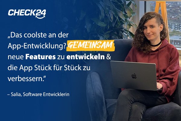 Salia, Software Entwicklerin