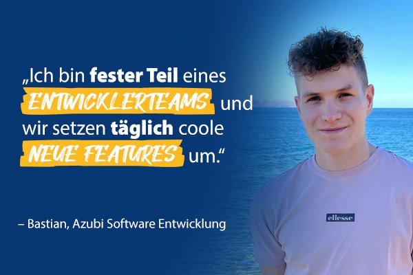 Bastian, Azubi Softwareentwicklung
