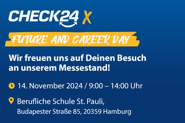 CHECK24 x Future & Career Day