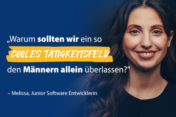 Melissa, Software Entwicklerin