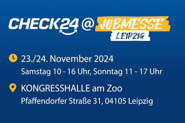 CHECK24 @ Jobmesse Leipzig