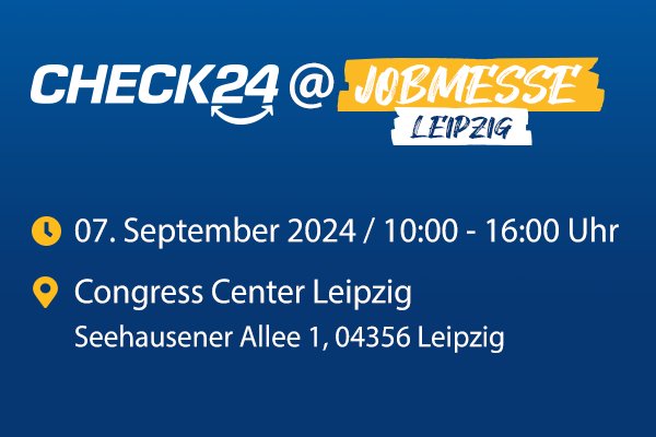 CHECK24 @ Jobmesse Leipzig